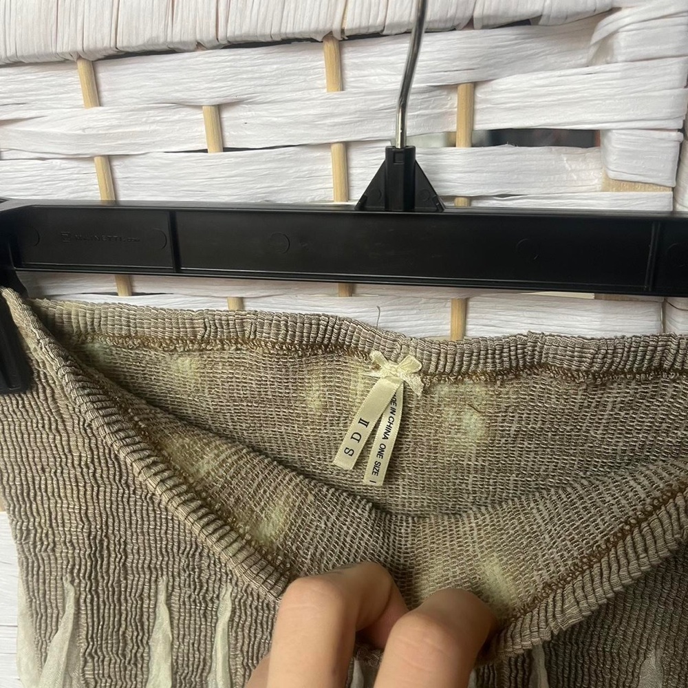 Brown and Cream Skirt